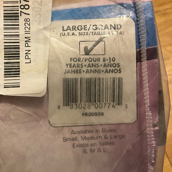 NOS Halloween Costume Marvel Rescue Child Large 12-14 Rubies # 620036 - Picture 7 of 7